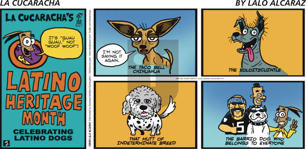 La Cucaracha on Sunday September 27, 2020 Comic Strip