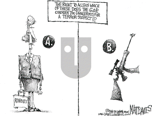 Matt Davies - Monday May 10, 2010 Comic Strip