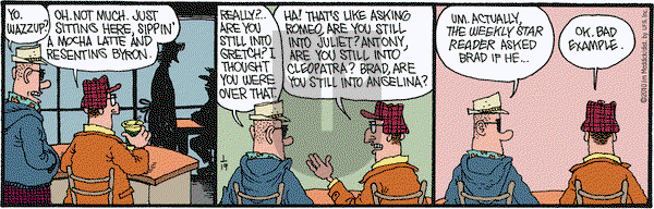 Monty on Tuesday January 19, 2010 Comic Strip