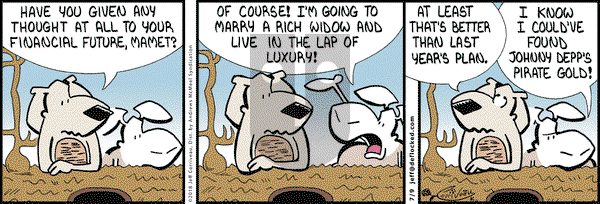 DeFlocked on Monday July 9, 2018 Comic Strip