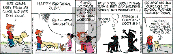 Red and Rover on Monday October 28, 2019 Comic Strip