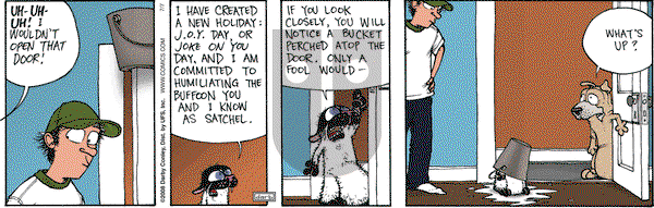 Get Fuzzy on Monday July 7, 2008 Comic Strip