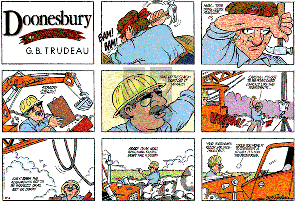 Doonesbury on Sunday October 4, 1987 Comic Strip