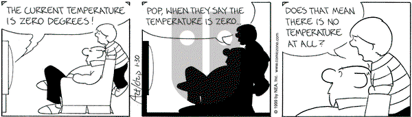 The Born Loser - Saturday January 30, 1999 Comic Strip