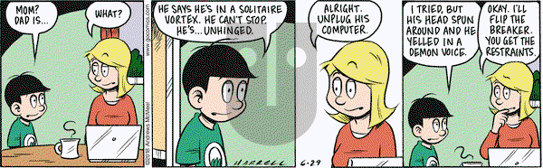 Adam@Home on Friday June 29, 2018 Comic Strip