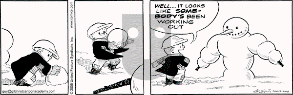 Nancy on Thursday January 3, 2008 Comic Strip