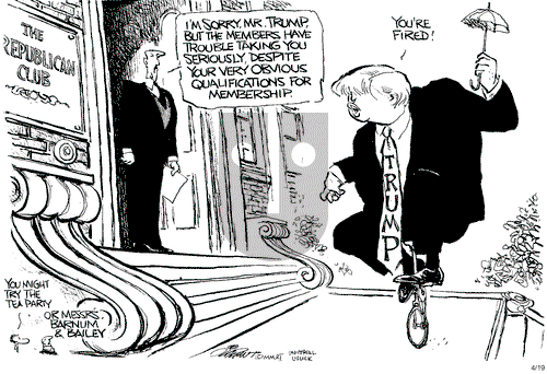 Pat Oliphant on Tuesday April 19, 2011 Comic Strip