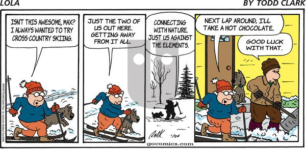 Lola on Sunday January 26, 2020 Comic Strip