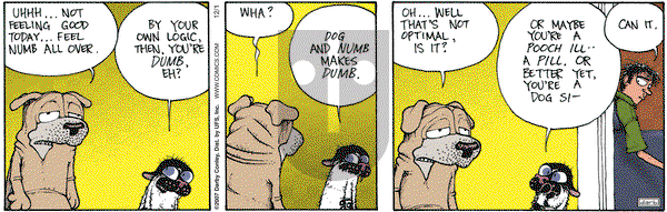 Get Fuzzy on Saturday December 1, 2007 Comic Strip