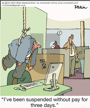 Cornered on Thursday December 20, 2012 Comic Strip