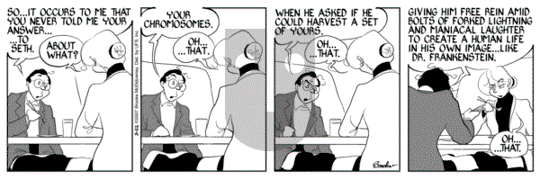 9 Chickweed Lane on Thursday March 22, 2007 Comic Strip