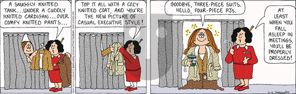 Cathy Classics on Friday November 9, 2001 Comic Strip