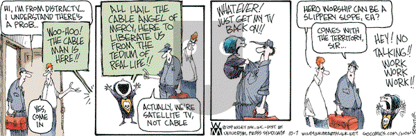 Non Sequitur on Wednesday October 7, 2009 Comic Strip