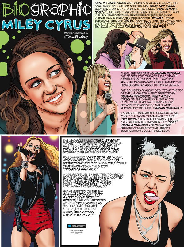 Biographic on Sunday November 15, 2015 Comic Strip