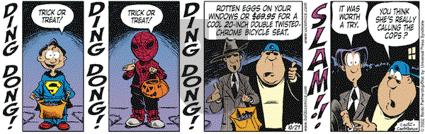 Baldo on Tuesday October 29, 2002 Comic Strip