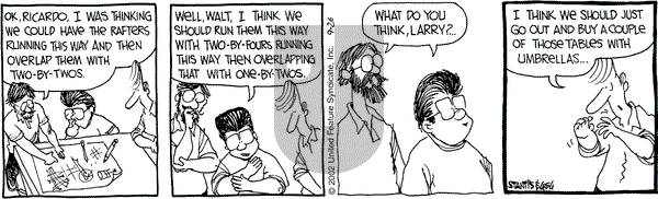 The Buckets on Thursday September 26, 2002 Comic Strip