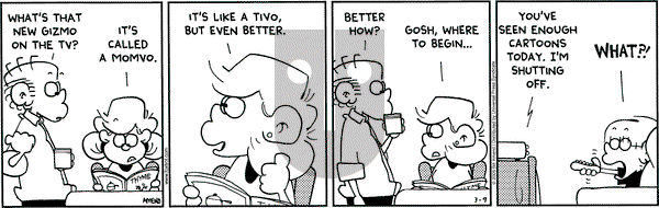 FoxTrot on Wednesday March 9, 2005 Comic Strip