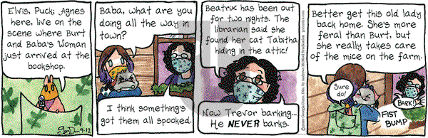 Breaking Cat News on Saturday September 12, 2020 Comic Strip