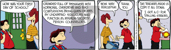 The Buckets on Tuesday September 2, 2014 Comic Strip