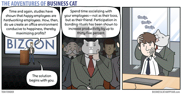 The Adventures of Business Cat on Monday January 11, 2016 Comic Strip