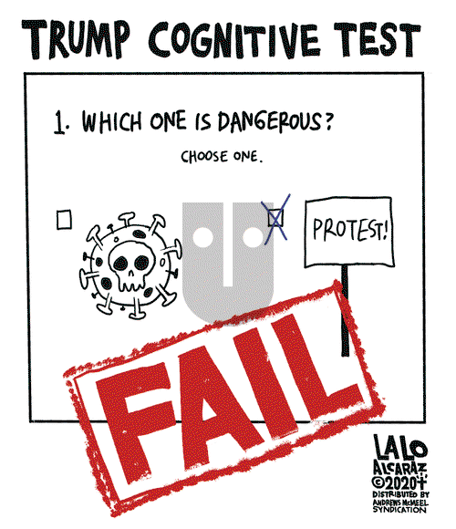 Lalo Alcaraz on Friday July 24, 2020 Comic Strip