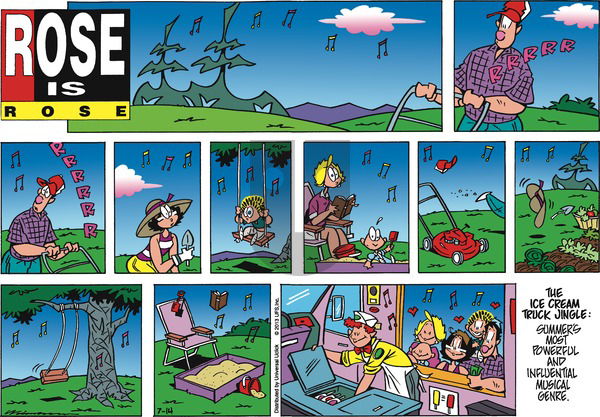 Rose is Rose on Sunday July 14, 2013 Comic Strip