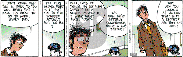 Get Fuzzy - Wednesday November 16, 2022 Comic Strip