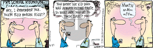 The Duplex on Thursday September 27, 2001 Comic Strip