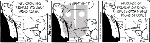 The Born Loser on Tuesday January 25, 2005 Comic Strip