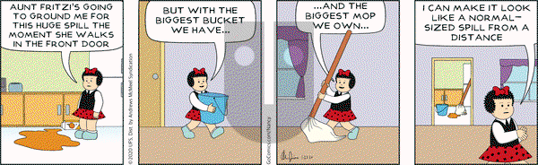 Nancy - Thursday January 23, 2020 Comic Strip