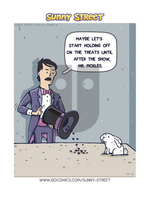 Sunny Street on Monday September 6, 2021 Comic Strip