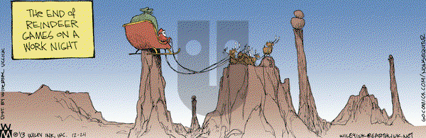 Non Sequitur - Tuesday December 24, 2013 Comic Strip