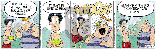 Baldo on Monday September 7, 2015 Comic Strip