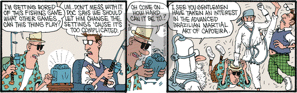 Monty on Saturday April 25, 2009 Comic Strip