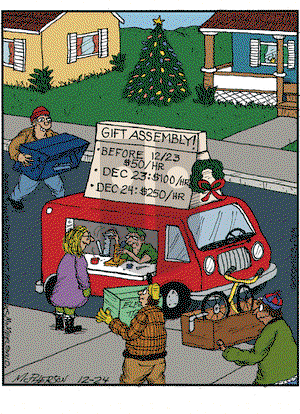 Close to Home on Wednesday December 24, 2025 Comic Strip