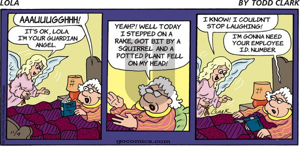 Lola on Sunday November 9, 2014 Comic Strip