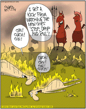 The Flying McCoys on Wednesday February 25, 2015 Comic Strip
