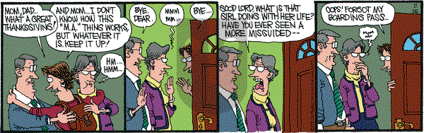 Monty on Saturday November 26, 2011 Comic Strip