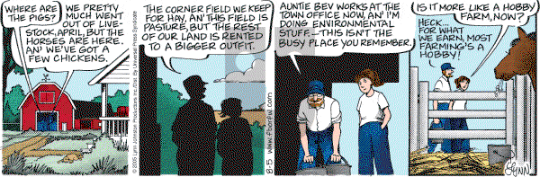 For Better or For Worse - Friday August 5, 2005 Comic Strip