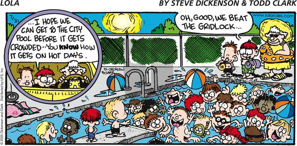 Lola on Sunday July 31, 2005 Comic Strip