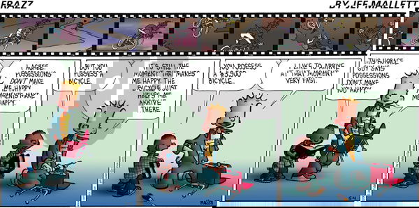 Frazz on Sunday May 4, 2003 Comic Strip