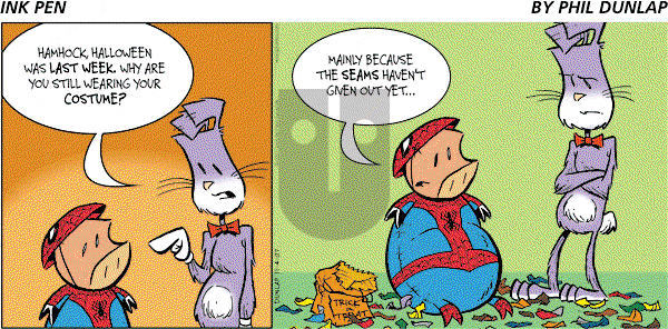 Ink Pen - Sunday November 4, 2007 Comic Strip