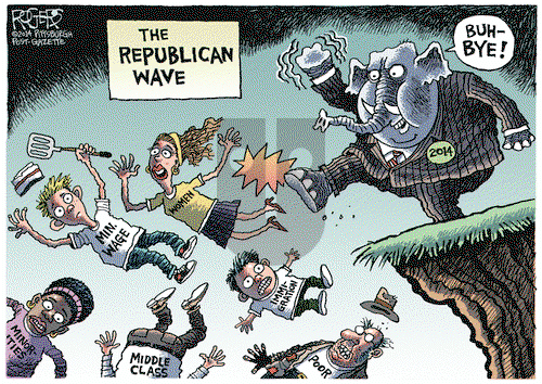 Rob Rogers on Friday November 7, 2014 Comic Strip