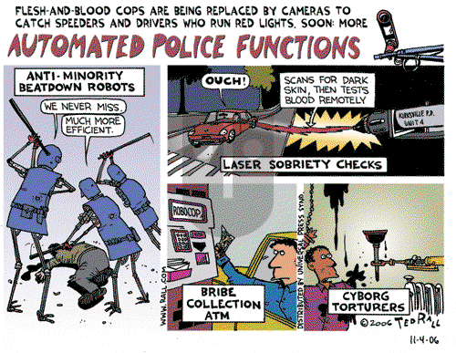 Ted Rall on Saturday November 4, 2006 Comic Strip