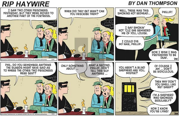Rip Haywire on Sunday September 6, 2020 Comic Strip