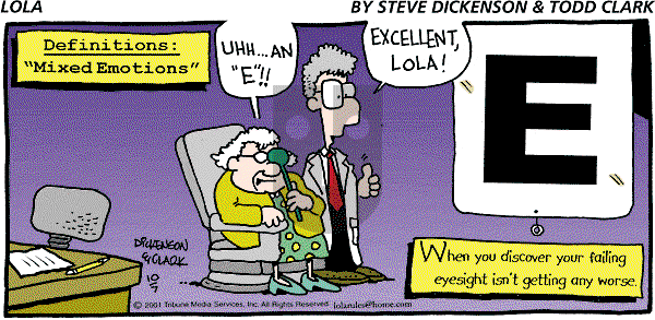 Lola on Sunday October 7, 2001 Comic Strip