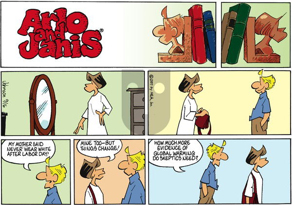 Arlo and Janis on Sunday September 16, 2007 Comic Strip