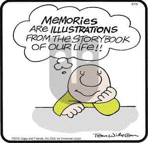 Ziggy on Thursday April 14, 2016 Comic Strip