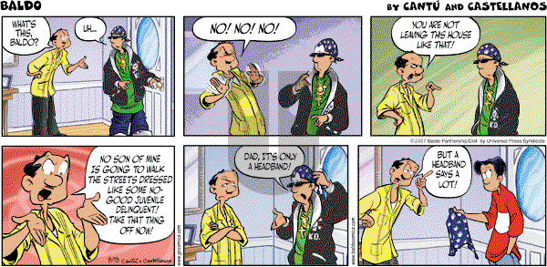 Baldo - Sunday May 13, 2007 Comic Strip