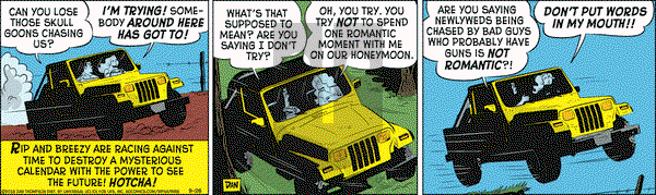 Rip Haywire on Monday September 26, 2016 Comic Strip